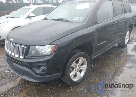 2014 Jeep Compass Sport из США, поврежденный, VIN 1C4NJDBB4ED822504